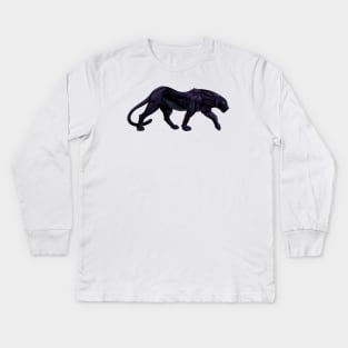 Black Panther Kids Long Sleeve T-Shirt